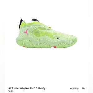 Jordan Air Why Not Zer0.6 in Barely Volt size 11